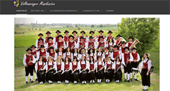 Desktop Screenshot of musikverein-vollmaringen.de